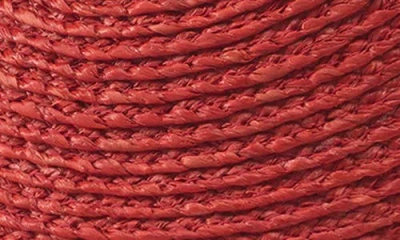 Helen Kaminski Bianca Raffia Visor In Pattern