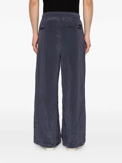 Feng Chen Wang Drawstring Trousers In Blue