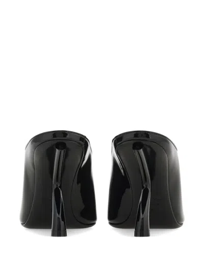 Ferragamo Sculptural-heel Mules In Multi