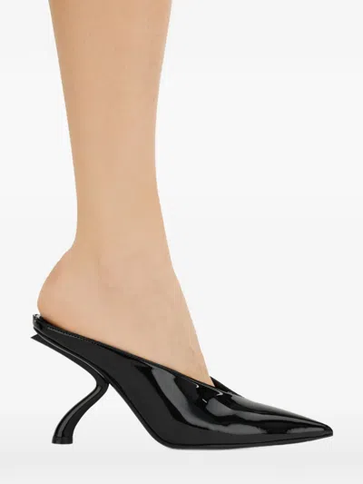 Ferragamo Sculptural-heel Mules In Multi