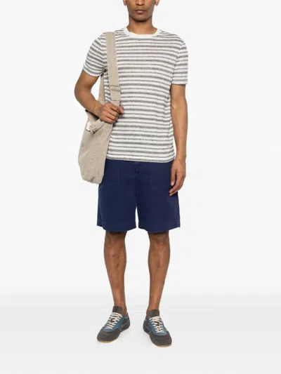 A.p.c. Ray Striped T-shirt In Multi