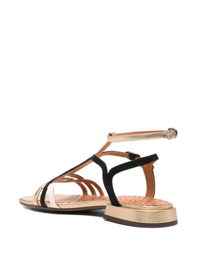 Chie Mihara Tylala Strap Sandals In Gold