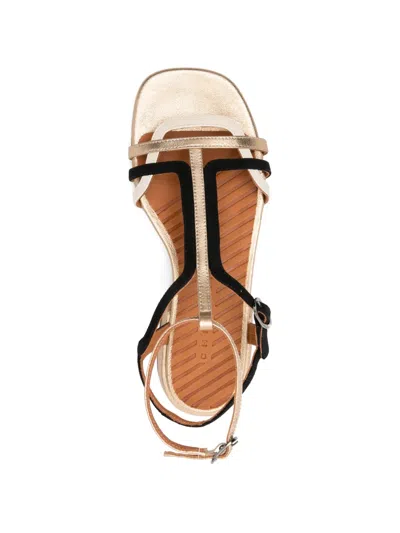 Chie Mihara Tylala Strap Sandals In Gold