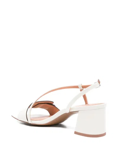Bibi Lou Buckle-strap Sandals In White