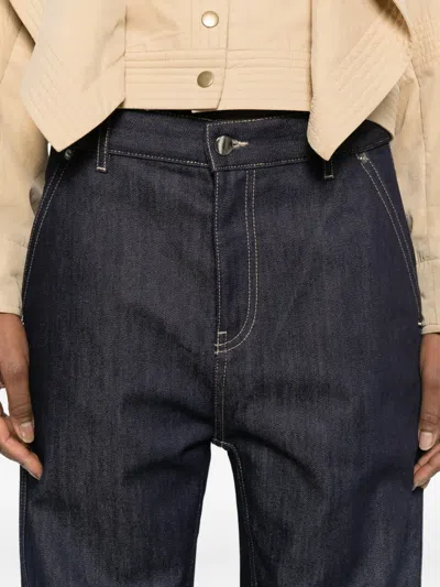 Sofie D'hoore Straight Jeans In Blue