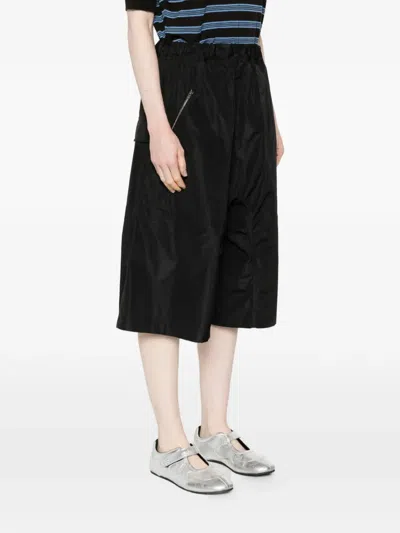 Sofie D'hoore Zip-pocket Shorts In Black