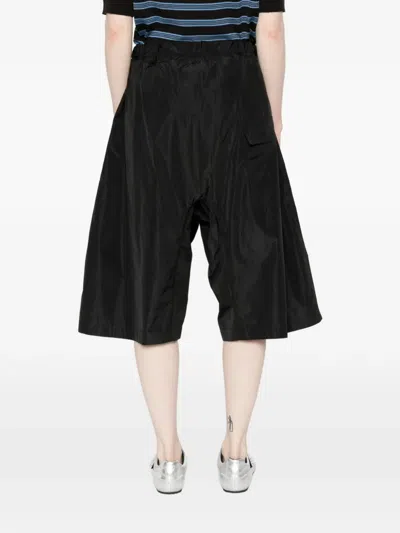 Sofie D'hoore Zip-pocket Shorts In Black