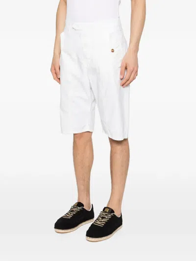 Dsquared2 Button-fastening Shorts In White