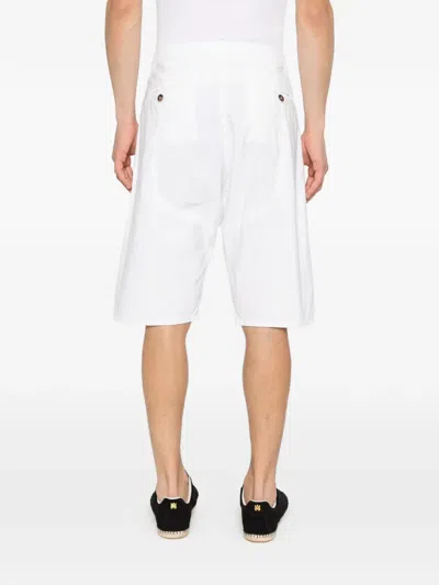 Dsquared2 Button-fastening Shorts In White