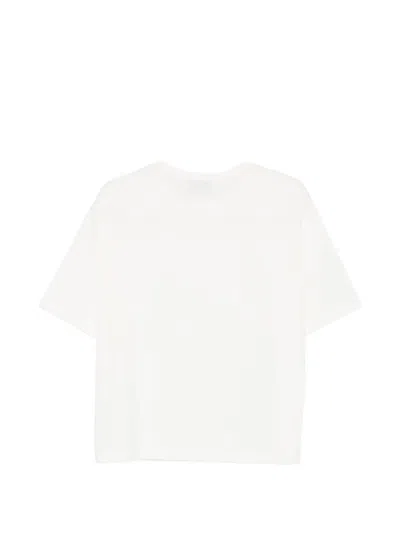 Studio Nicholson Item O-neck Short-sleeved T-shirt In White