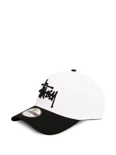 Stussy Basic Baseball Cap In White