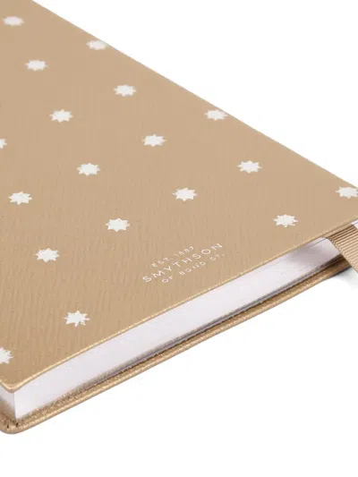 Smythson Soho Notebook In Nude