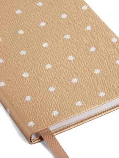 Smythson Soho Notebook In Nude