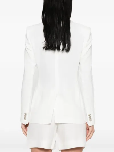 Tagliatore Single-breasted Blazer In White