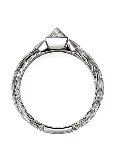 John Hardy Icon Stud Diamond Ring In Neutral