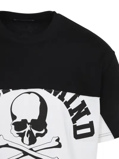 Mastermind Japan Mastermind World Horizontal Blocked Mini Short Sleeve Tee In Black