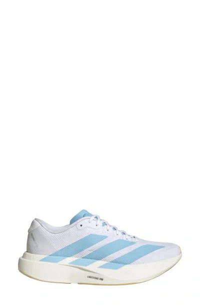 Adidas Originals Adidas Adizero Evo Sl Woven White Blue Ss26 Women