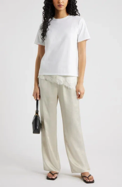 Open Edit Boyfriend T-shirt In White