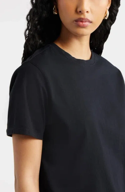 Open Edit Boyfriend T-shirt In Black