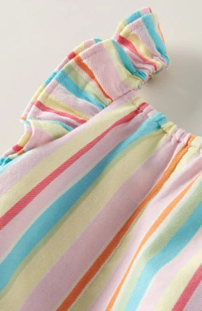 Tucker + Tate Double Flutter Cotton Romper In Multi