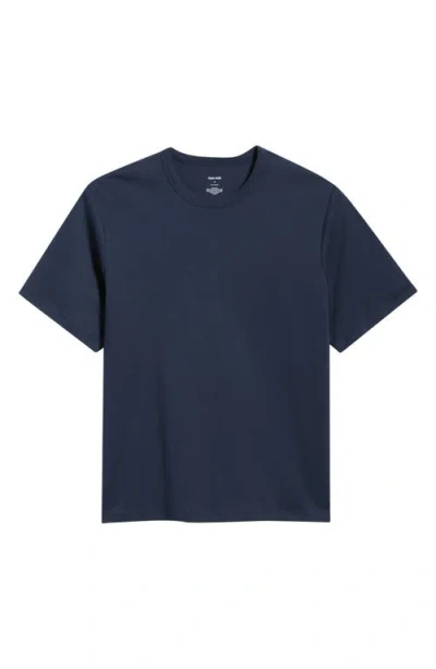 Open Edit Midweight T-shirt In Blue