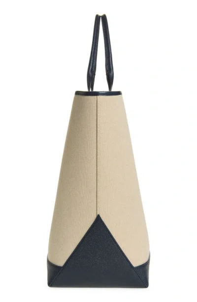 Thom Browne Oversized Tool Tote Bag In Blue
