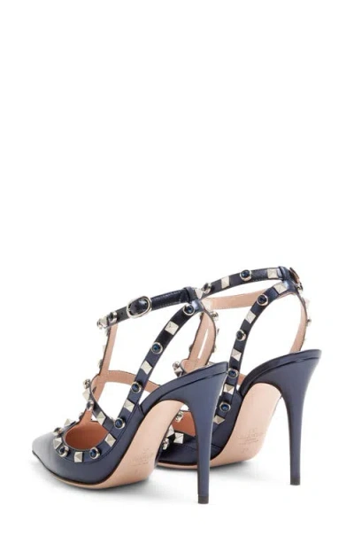 Valentino Garavani Rockstud Pump In Blue