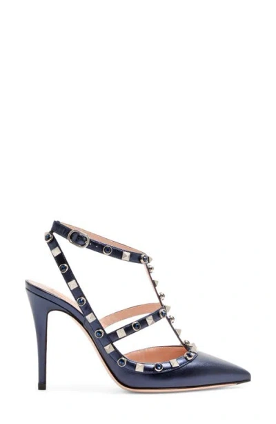 Valentino Garavani Rockstud Pump In Blue