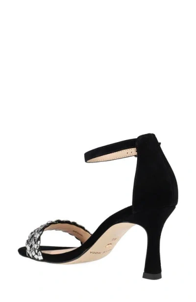 Pelle Moda Heidy Ankle Strap Sandal In Black