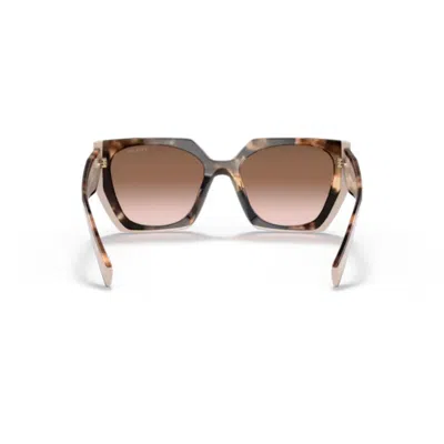 Prada Pr 15ws 01r0a6 54mm Womens Rectangle Sunglasses In Multi