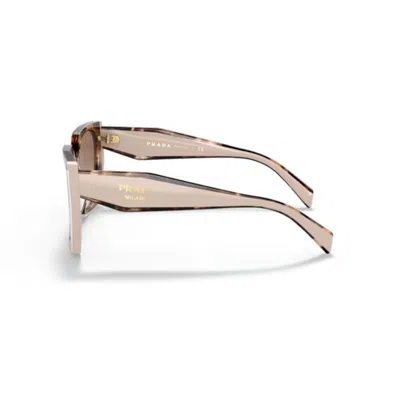 Prada Pr 15ws 01r0a6 54mm Womens Rectangle Sunglasses In Multi