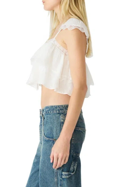 Steve Madden Leta Top In White
