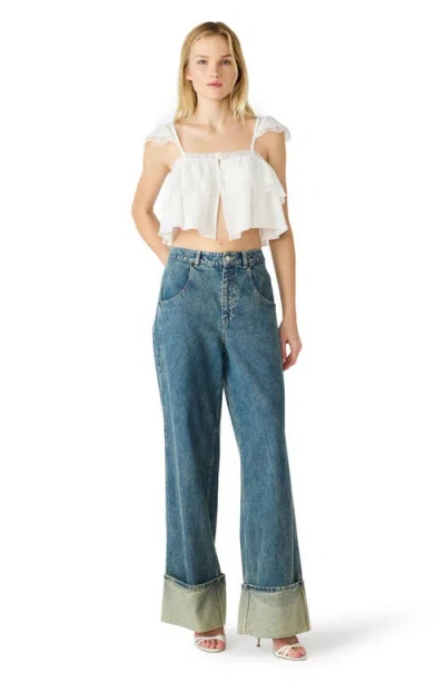 Steve Madden Leta Top In White