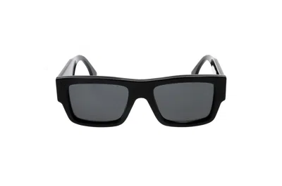 Fendi Rectangular Frame Sunglasses In Gray