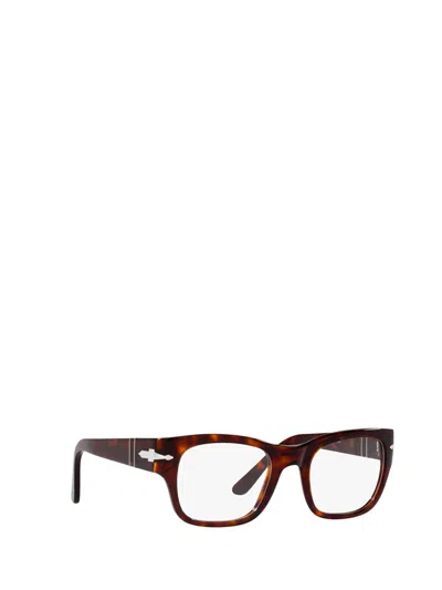 Persol Rectangular Frame Glasses In Brown