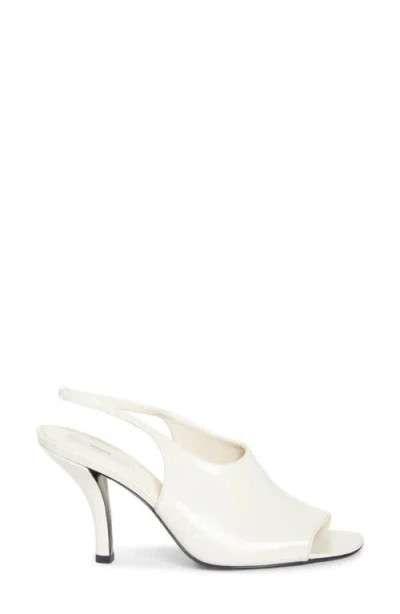 Totême Women White Slingback Heels, 7.5 Luxury Pumps & Heels For Women Darveys In White