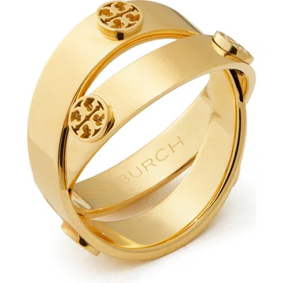 Tory Burch Icon Double Ring In Gold