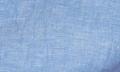 Boden Leah Short Sleeve Linen Button-up Shirt In Blue