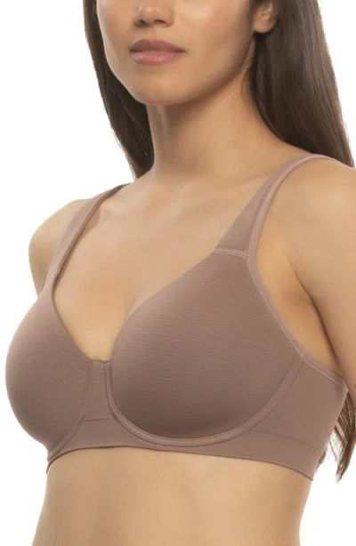 Felina Utopia Underwire Full Coverage Contour Bra In Brown