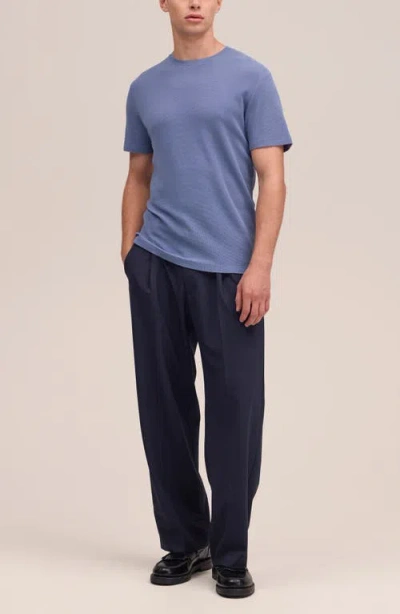 Nn07 Clive Cotton Blend T-shirt In Blue