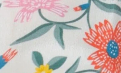 Apny Print Tie Front Top In Multi