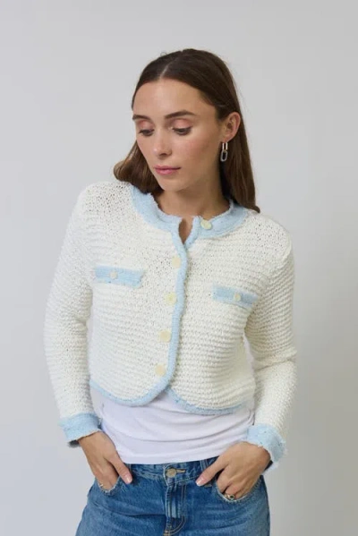 Central Park West Celeste Cardigan In Multi