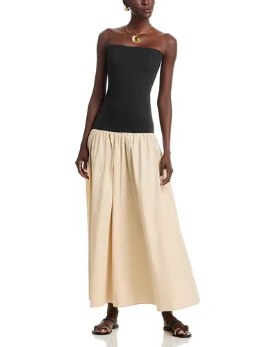 By Malene Birger Marc Organic Cotton Maxi Dress In Neutral