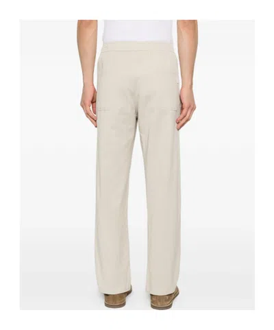 Samsoe & Samsoe Straight-leg Casual Pants In White