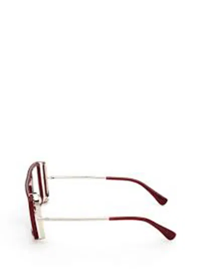 Max Mara Full-frame Plain Mirror In Purple