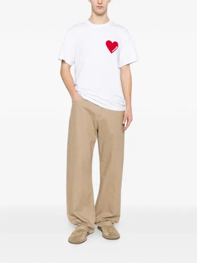 From Future Heart-motif T-shirt In Multi