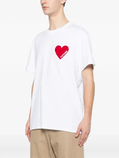 From Future Heart-motif T-shirt In Multi