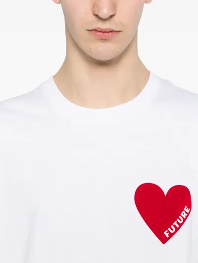 From Future Heart-motif T-shirt In Multi