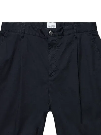 Sunspel Pleated Shorts In Multi