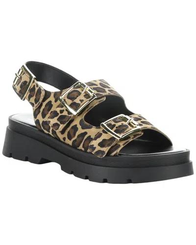 Bos. & Co. Cipher Slingback Platform Sandal In Multi